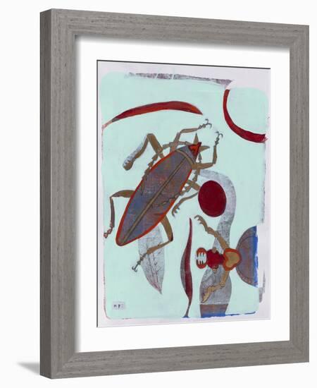 Leaf Cutter 12-Maria Pietri Lalor-Framed Giclee Print