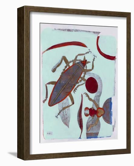 Leaf Cutter 12-Maria Pietri Lalor-Framed Giclee Print