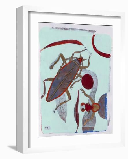 Leaf Cutter 12-Maria Pietri Lalor-Framed Giclee Print