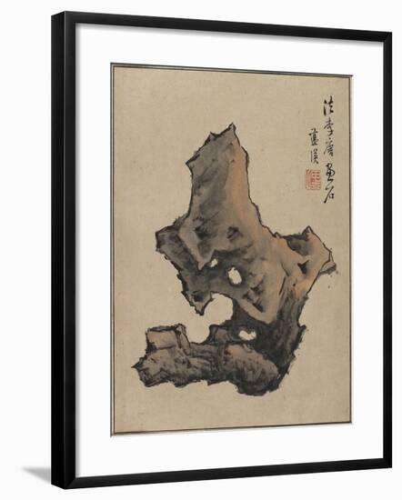 Leaf from Traveling Among the Five Sacred Peaks, 1656-Lan Ying-Framed Giclee Print