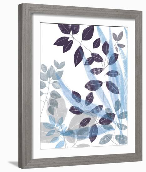 Leaf Impression I-Laure Girardin Vissian-Framed Giclee Print