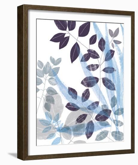 Leaf Impression I-Laure Girardin Vissian-Framed Giclee Print