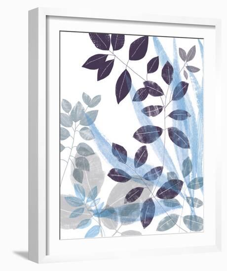 Leaf Impression I-Laure Girardin Vissian-Framed Giclee Print