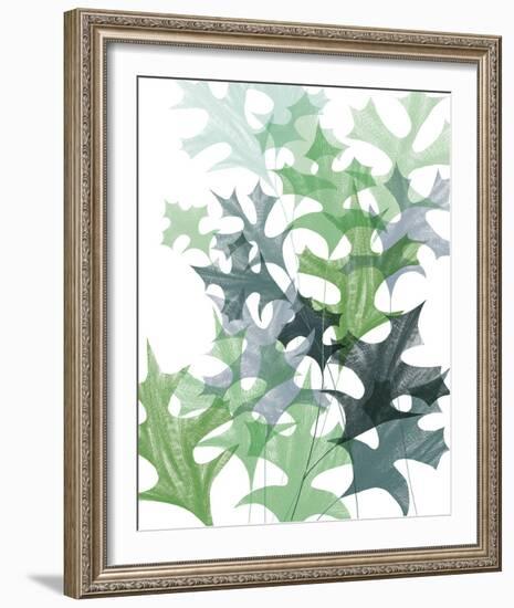 Leaf Impression II-Laure Girardin Vissian-Framed Giclee Print