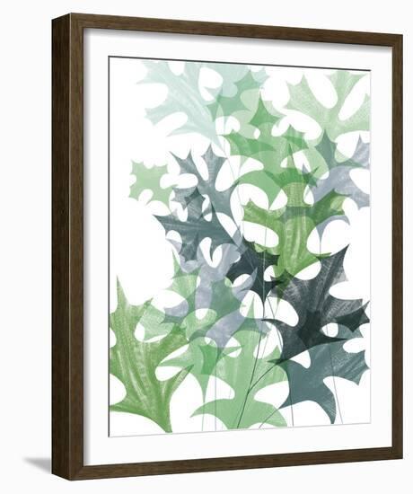 Leaf Impression II-Laure Girardin Vissian-Framed Giclee Print