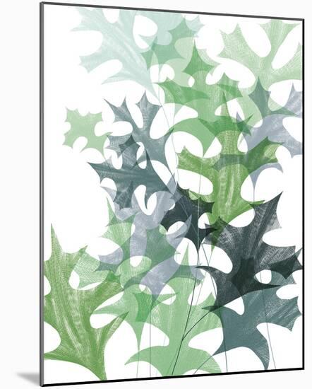 Leaf Impression II-Laure Girardin Vissian-Mounted Giclee Print