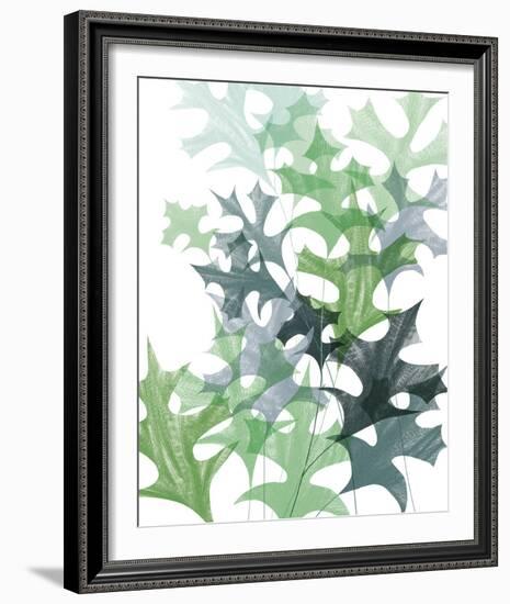 Leaf Impression II-Laure Girardin Vissian-Framed Giclee Print