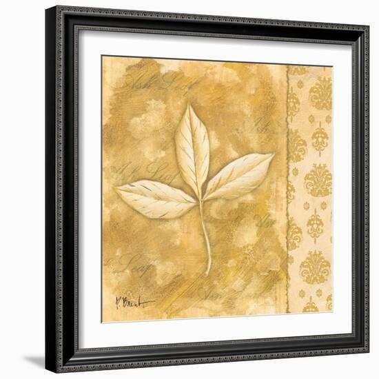 Leaf Oasis IV-Paul Brent-Framed Art Print