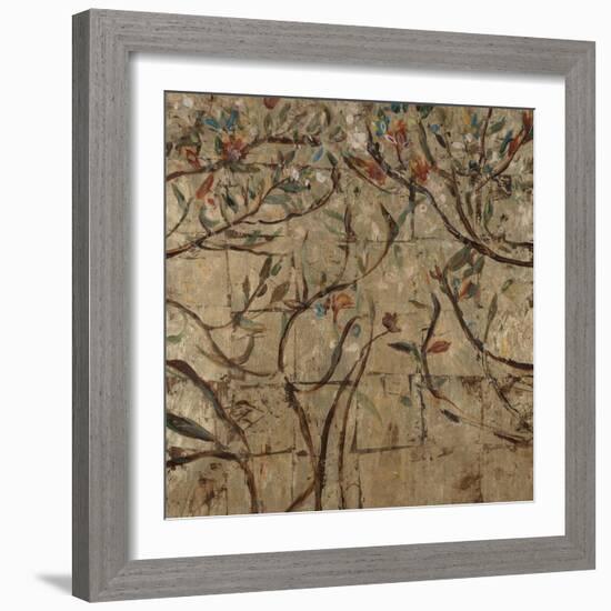 Leaf on Leaf III-Jodi Maas-Framed Giclee Print