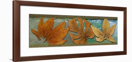 Leaf Panel III-Patricia Pinto-Framed Premium Giclee Print