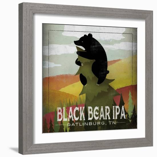 Leaf Peeper Black Bear IPA-Ryan Fowler-Framed Art Print