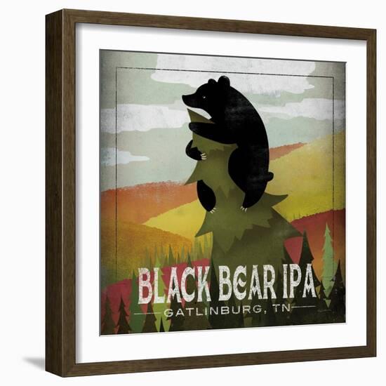 Leaf Peeper Black Bear IPA-Ryan Fowler-Framed Art Print