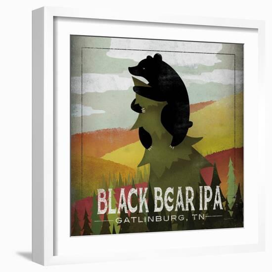 Leaf Peeper Black Bear IPA-Ryan Fowler-Framed Art Print