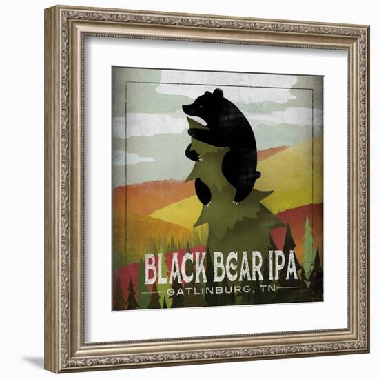 Leaf Peeper Black Bear IPA-Ryan Fowler-Framed Art Print