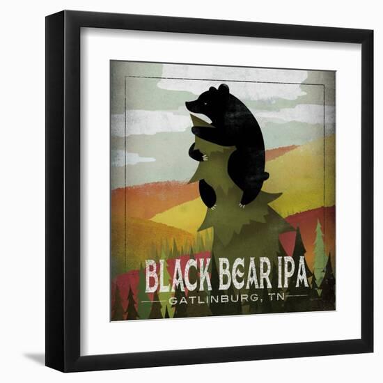 Leaf Peeper Black Bear IPA-Ryan Fowler-Framed Art Print