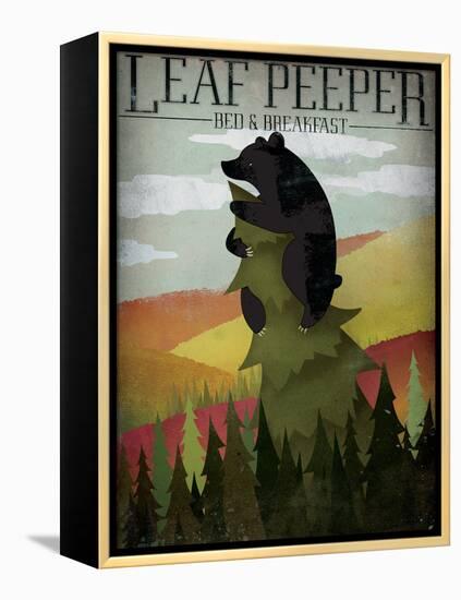 Leaf Peeper-Ryan Fowler-Framed Stretched Canvas