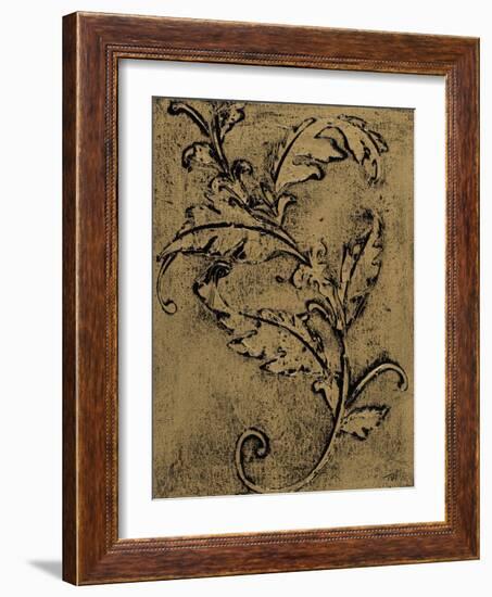 Leaf Scroll I-Tiffany Hakimipour-Framed Art Print