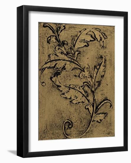 Leaf Scroll I-Tiffany Hakimipour-Framed Art Print