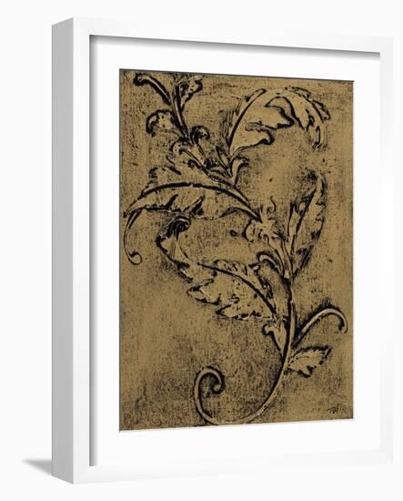 Leaf Scroll I-Tiffany Hakimipour-Framed Art Print