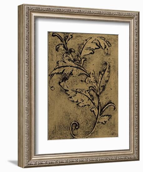 Leaf Scroll I-Tiffany Hakimipour-Framed Art Print