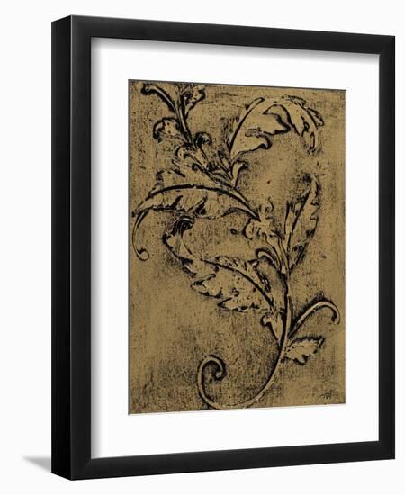 Leaf Scroll I-Tiffany Hakimipour-Framed Art Print