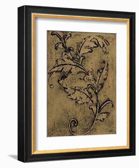 Leaf Scroll I-Tiffany Hakimipour-Framed Art Print