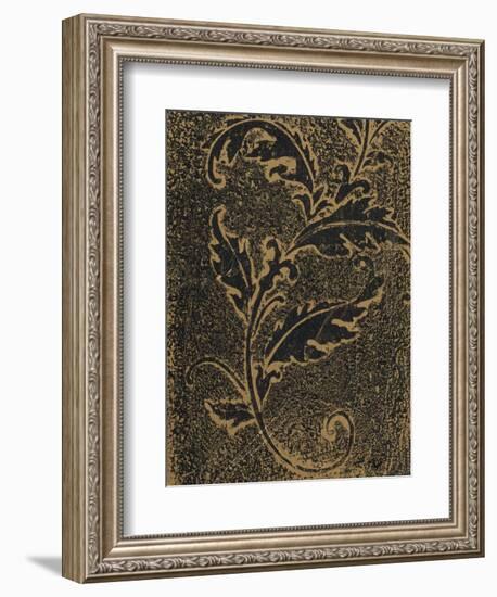 Leaf Scroll III-Tiffany Hakimipour-Framed Art Print