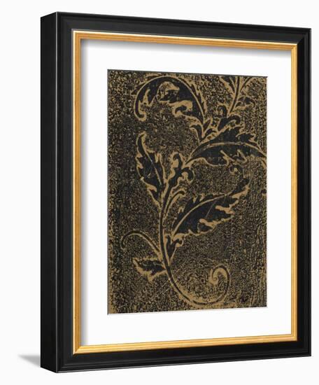 Leaf Scroll III-Tiffany Hakimipour-Framed Art Print