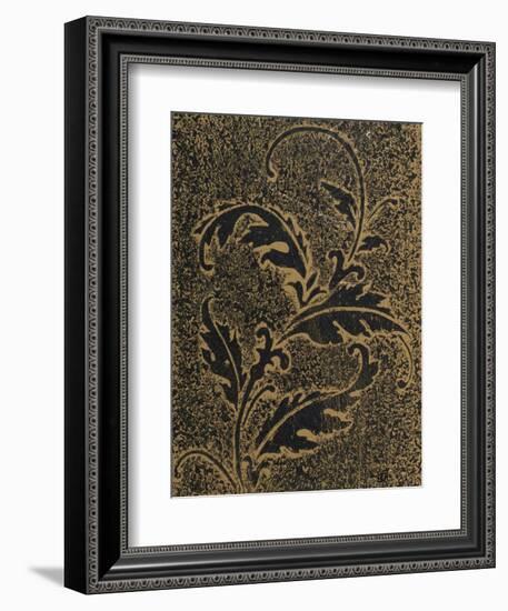 Leaf Scroll IV-Tiffany Hakimipour-Framed Art Print