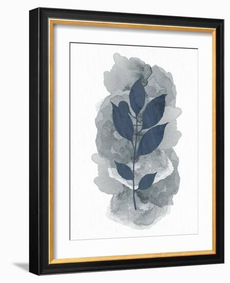 Leaf Silhouette 2-Kimberly Allen-Framed Art Print