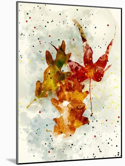 Leaf Study IV-Chamira Young-Mounted Art Print