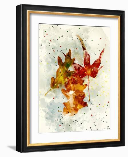 Leaf Study IV-Chamira Young-Framed Art Print