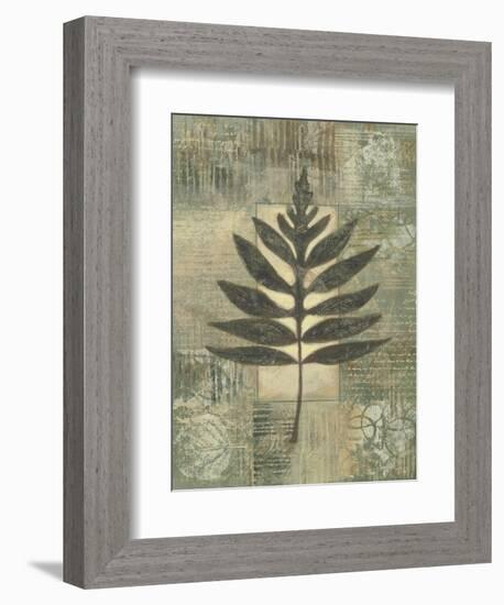 Leaf Textures I-Norman Wyatt Jr.-Framed Premium Giclee Print