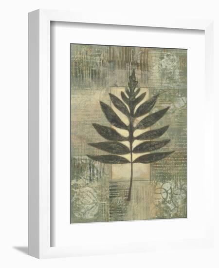 Leaf Textures I-Norman Wyatt Jr.-Framed Premium Giclee Print