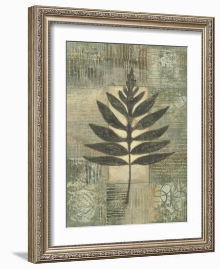 Leaf Textures I-Norman Wyatt Jr.-Framed Art Print