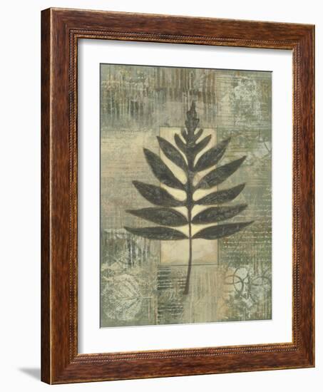 Leaf Textures I-Norman Wyatt Jr.-Framed Art Print
