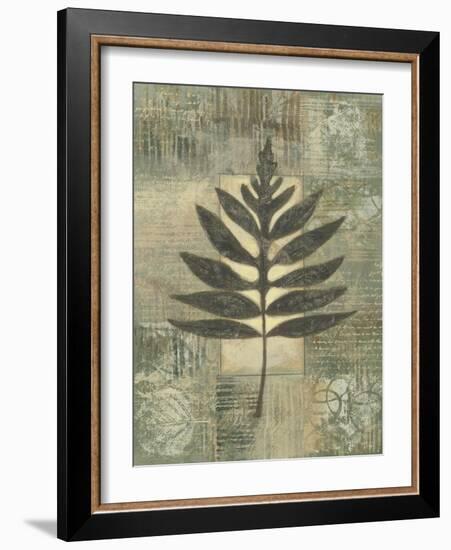 Leaf Textures I-Norman Wyatt Jr.-Framed Art Print