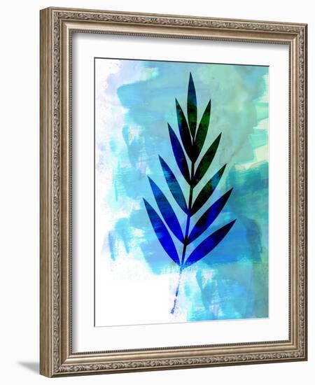 Leaf Watercolor-Jasmine Woods-Framed Art Print