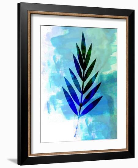 Leaf Watercolor-Jasmine Woods-Framed Art Print