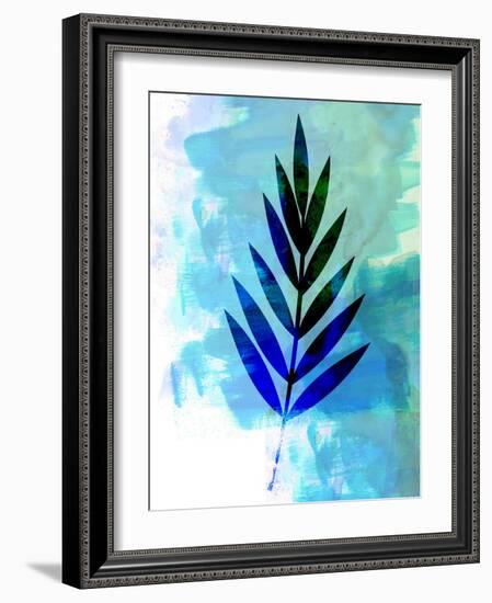 Leaf Watercolor-Jasmine Woods-Framed Art Print