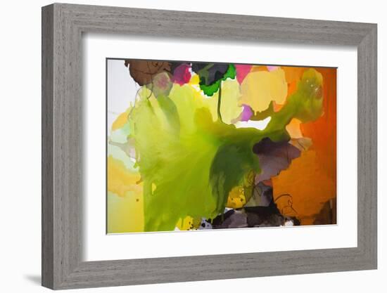 Leaf-Lina Alattar-Framed Art Print