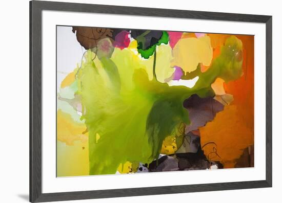 Leaf-Lina Alattar-Framed Art Print