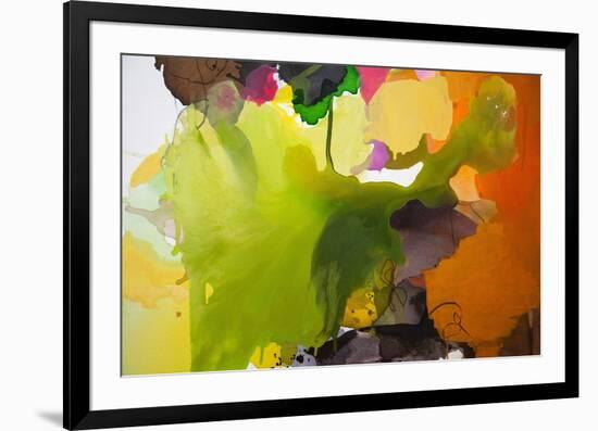 Leaf-Lina Alattar-Framed Art Print