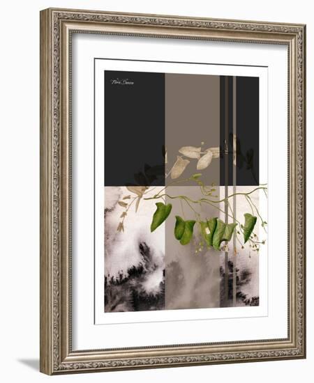 Leafs-Flora Danica-Framed Art Print