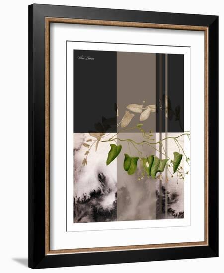 Leafs-Flora Danica-Framed Art Print