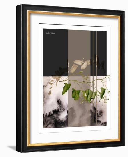 Leafs-Flora Danica-Framed Art Print