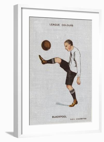 League Colours - Blackpool-null-Framed Giclee Print