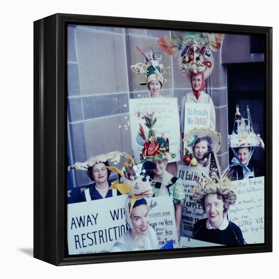 League of Women Voters Convention-Robert W^ Kelley-Framed Premier Image Canvas