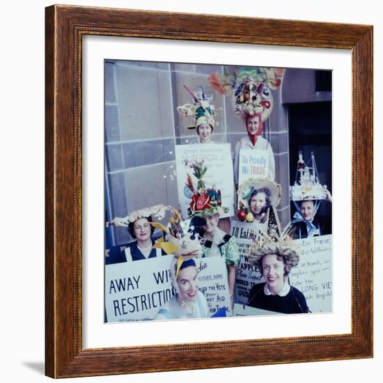 League of Women Voters Convention-Robert W^ Kelley-Framed Photographic Print