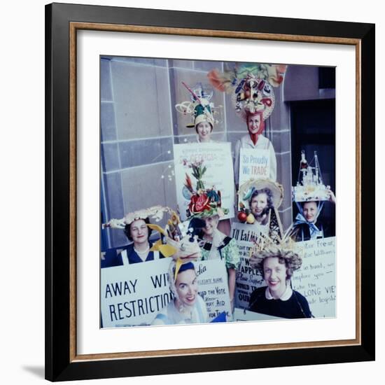 League of Women Voters Convention-Robert W^ Kelley-Framed Photographic Print